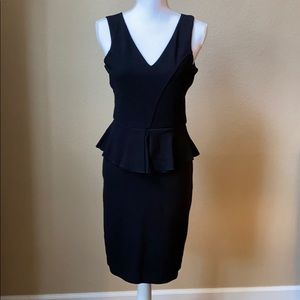 Anthropologie black dress